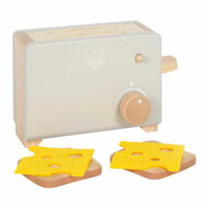 Small Foot - Houten Broodrooster Set Grijs &quot;Tasty&quot;