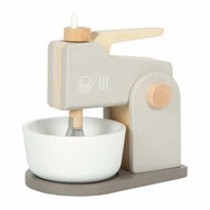 Small Foot - Houten Mixer Speelset Grijs &quot;Tasty&quot;