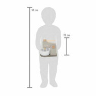 Small Foot - Houten Mixer Speelset Grijs &quot;Tasty&quot;