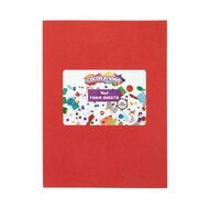 Colorations - Foam Vellen Rood, 10st.