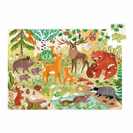 Banana Panda - Wild Jumbo Puzzel Bosdieren - 40st.