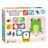 Banana Panda - Grote Memory Spel Boerderijdieren - 24st.