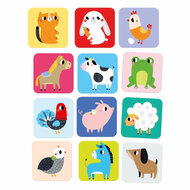 Banana Panda - Grote Memory Spel Boerderijdieren - 24st.