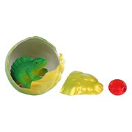 DinoWorld Ei met Groeiende Dinosaurus met edelsteen  8cm