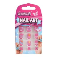 Glamour Kunstnageltjes, 12st.