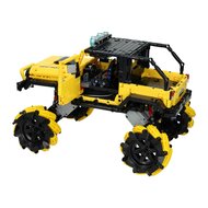Happy Build Bestuurbare RC Bouwsteentjes Set Pickup Truck - 1490dlg.
