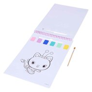 Gabby&#039;s Dollhouse Water Verfset Boek - incl Kwast
