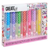 Create it! Lipgloss Geur &amp; Glitter - 7st.