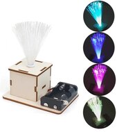Houten bouwpakket lichtvezel