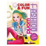Color &amp; Fun Girls Kleurboek met 200 Stickers