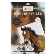 Nassau Schilderen op Nummer Paard - incl. 10 Verfpotjes en Penseel