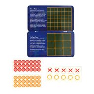 Magnetische Reisspel in Blik Tic, Tac, Toe &amp; 4 op een Rij