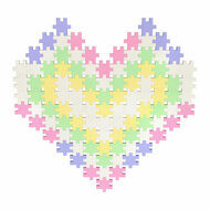 Meli Minis Pastel Bouwblokken, 400dlg.