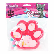 Glamour Squishy Grote Kattenpoot - 12,5cm