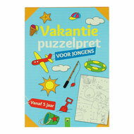 Vakantie Puzzelpret voor Jongens