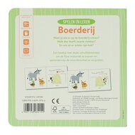 Kartonnen Schuifboekje - Spelen en leren Boerderij