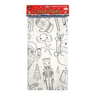 Kleur je Eigen Kerst Tafelkleed
