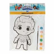 Canvas Schilderen DC Comics - Aquaman - incl Penseel en 6 kleuren verf