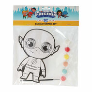 Canvas Schilderen DC Comics - Flash incl Penseel en 6 kleuren verf