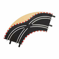 Carrera GO!!! Racebaanonderdeel Rijstrookwisselbochten 1:43 , 2st.