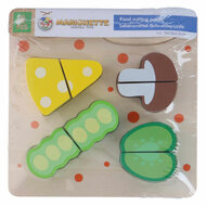 Houten Snijpuzzel Vlees &amp; Vis - 9dlg.