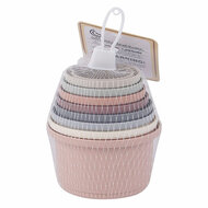 Waterval Bekers Pastel, 8dlg.