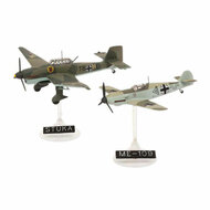Revell Modelbouwpakket - Messerschmitt Bf109E &amp; Junkers Ju87B 1:144 - 39dlg.
