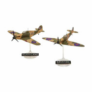 Revell Modelbouwpakket - Spitfire Mk.1a &amp; Hurricane Mk.1 1:144 - 31dlg.