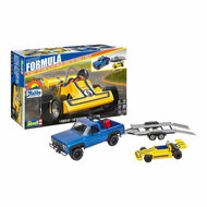 Revell Modelbouwpakket  - '78 Chevy 4x4 Pickup with Go-kart 1:25
