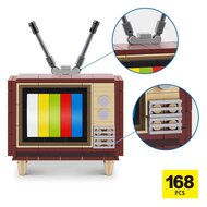 ZURU Max Premium Retro TV Bouwset in Verrassingsbal - 168dlg.