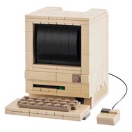 ZURU Max Premium Retro Computer Bouwset in Verrassingsbal - 221dlg.