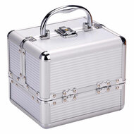 Make-up Koffer Zilver