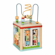 Small Foot - Houten Motoriekkubus FSC Jungle Friends