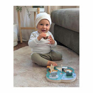 Small Foot - Houten 3D Dierengeluiden Puzzel Safari