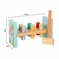 Small Foot - Houten Hamerbank Jungle Friends FSC