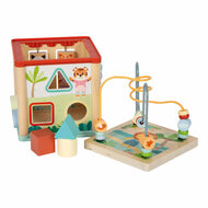 Small Foot - Houten Motoriekkubus FSC Jungle Friends