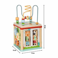 Small Foot - Houten Motoriekkubus FSC Jungle Friends