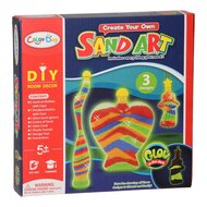 Zandkunst Glow in the Dark