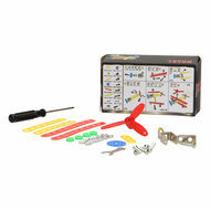 Constructieset Metaal Vliegtuig, 34dlg.