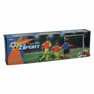 Voetbaldoeltje met Accessoires, 6dlg.