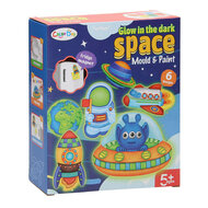 Gieten &amp; Schilderen Glow in the Dark Space