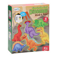 Gieten &amp; Schilderen Glow in the Dark Dino's