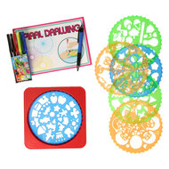 Spiraal Tekenset, 15dlg.