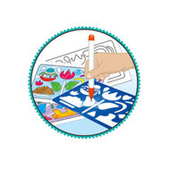 Spiraal Tekenset Sjablonen, 19dlg.