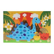 Glow in the Dark Puzzel Dino, 100st.
