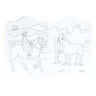 Kleurboek voor Kinderen Pony's en Paarden, 96pag
