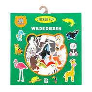 Wilde Dieren - 200 Afneembare Stickers
