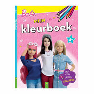 Mijn Kleurboek met Stickers - Barbie
