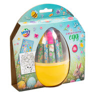 Set Knutselen met Pasen - Incl. Markers en Krijtjes