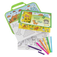 Reistray incl. Kleur- &amp; Activiteitenboek - Dinosaurus